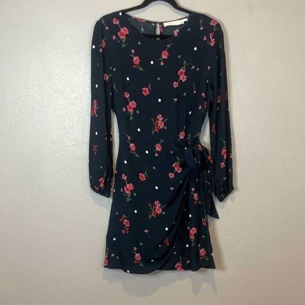 ASTR The Label Floral Tie Front Wrap Dress - image 1