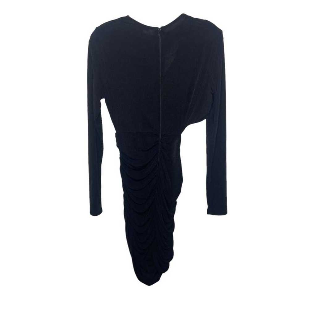 Symphony Womens Dress Size M Long Sleeve Mini Bla… - image 2