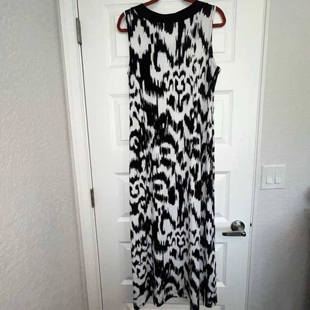 Chico’s V-neck Sleeveless Long Maxi Dress Chicos - image 5