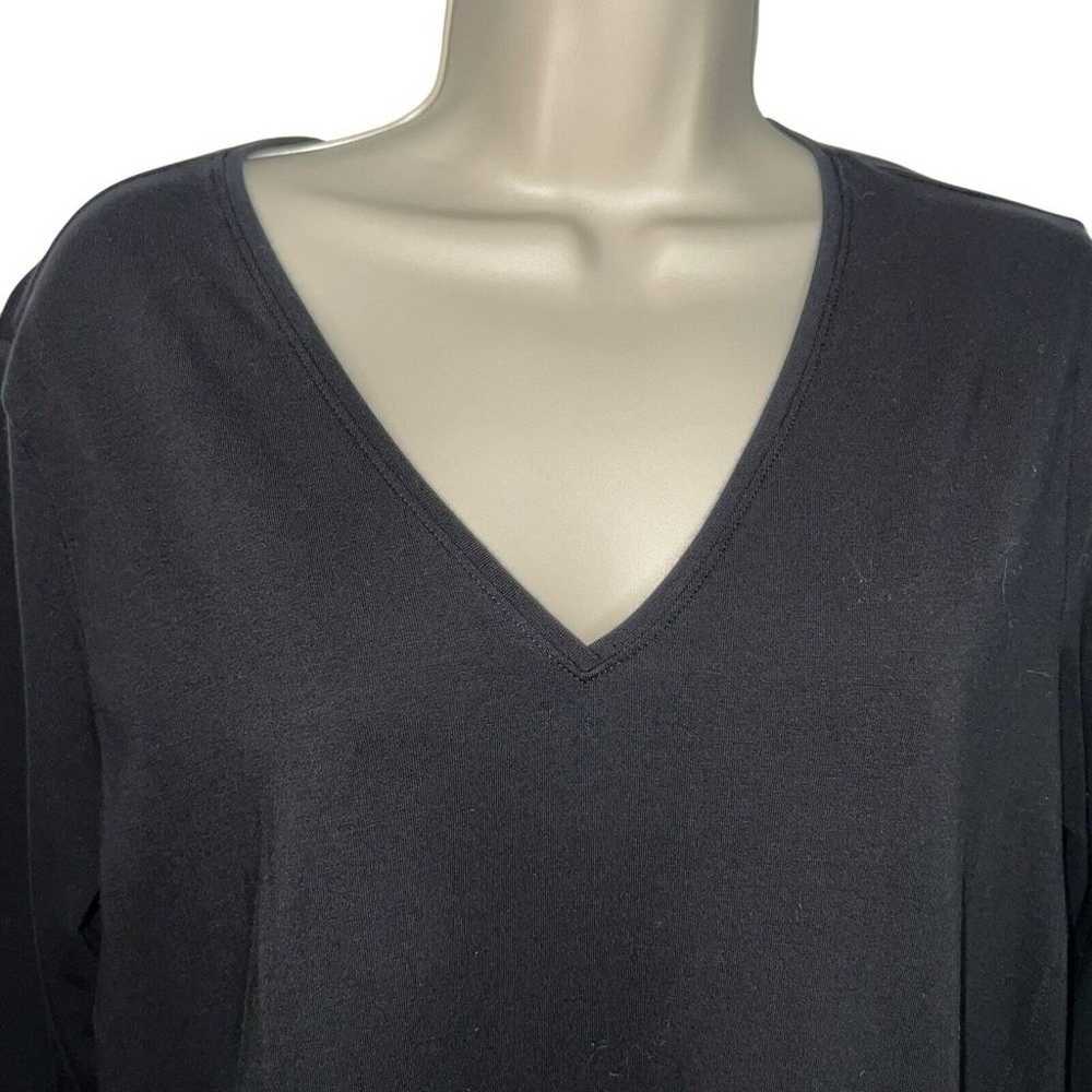 Eileen Fisher Stretch Organic Cotton Slouch Pocke… - image 3