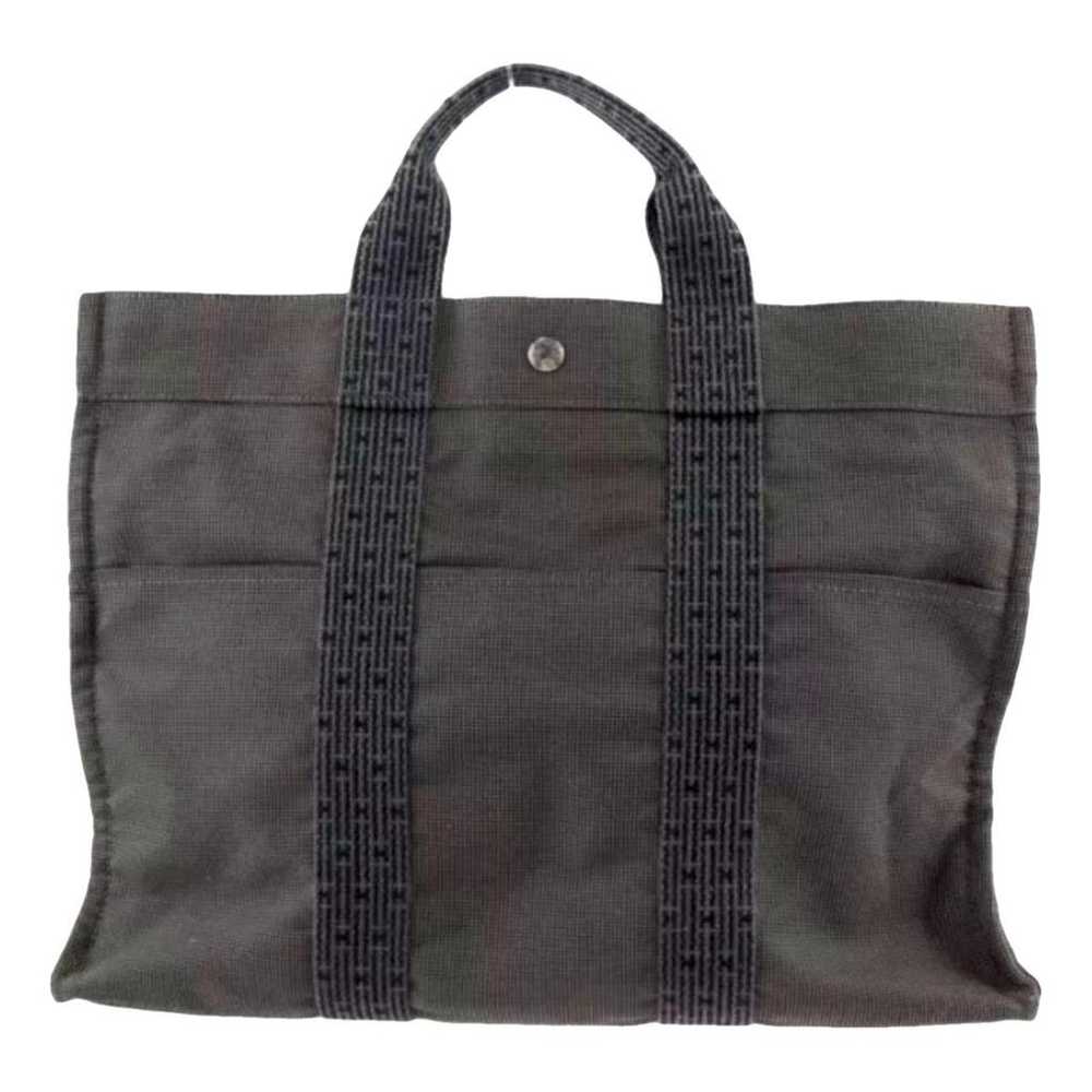 Hermès Herline cloth tote - image 1