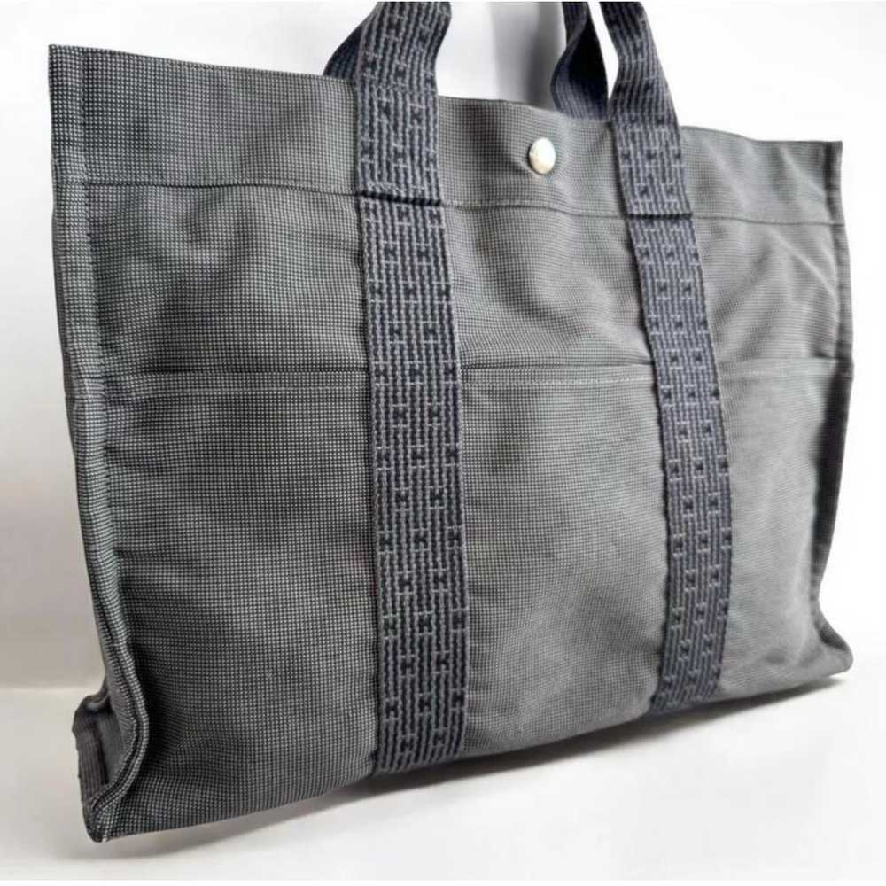 Hermès Herline cloth tote - image 6