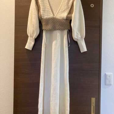 ❤️LAGUNA MOON Knit Top & Sleeveless Long Dress Set - image 1