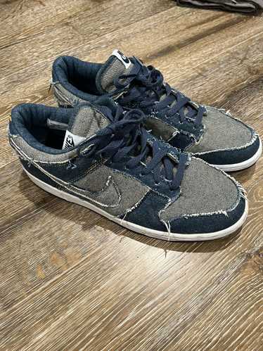 Nike × Vintage Dunk Low Cl Denim - image 1