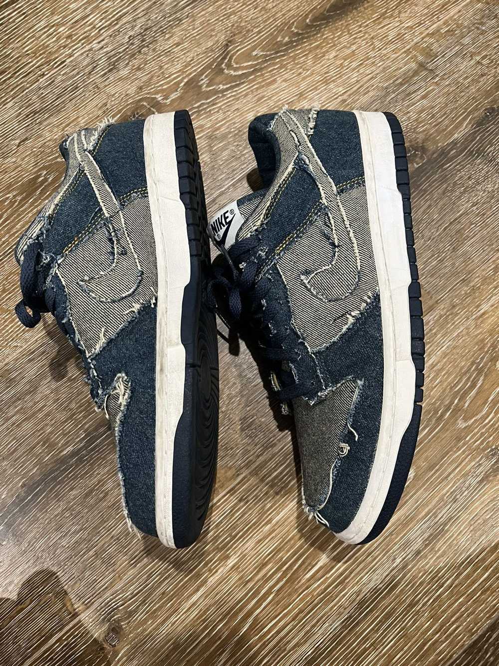 Nike × Vintage Dunk Low Cl Denim - image 3