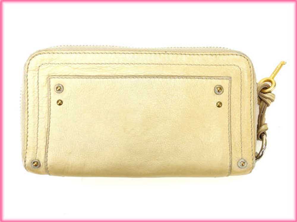 Chloe Long Wallet Round Zipper Authentic Stylish … - image 2