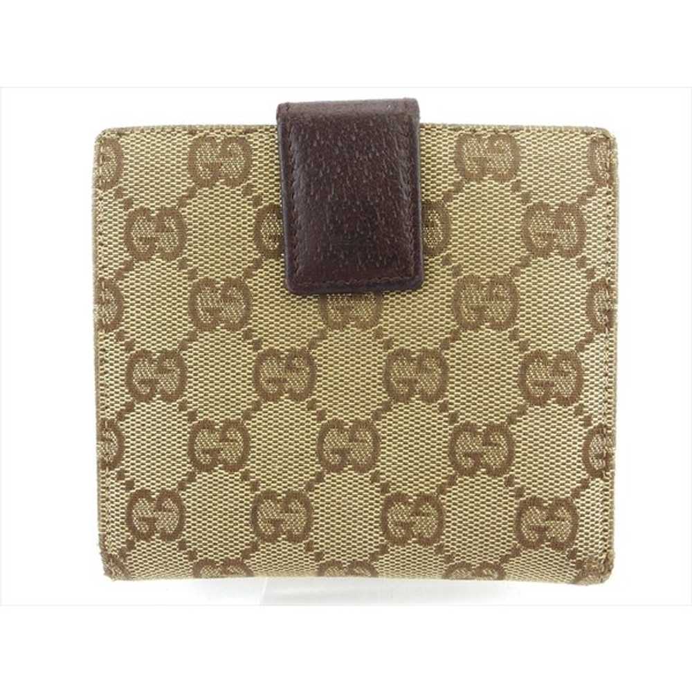 Gucci Bifold Mini Wallet W Hook Eclipse GG For Wo… - image 2