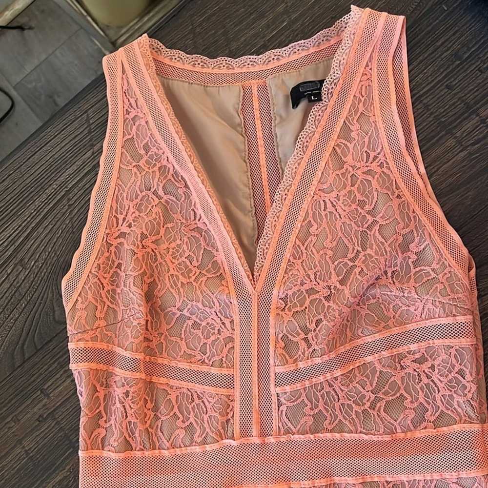 BAILEY/44 Snapdragon Lace  Dress in Peach Size La… - image 3