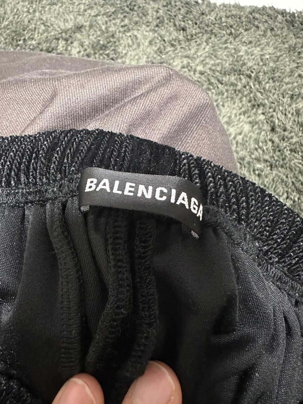 Balenciaga Balenciaga Black velvet training loung… - image 10