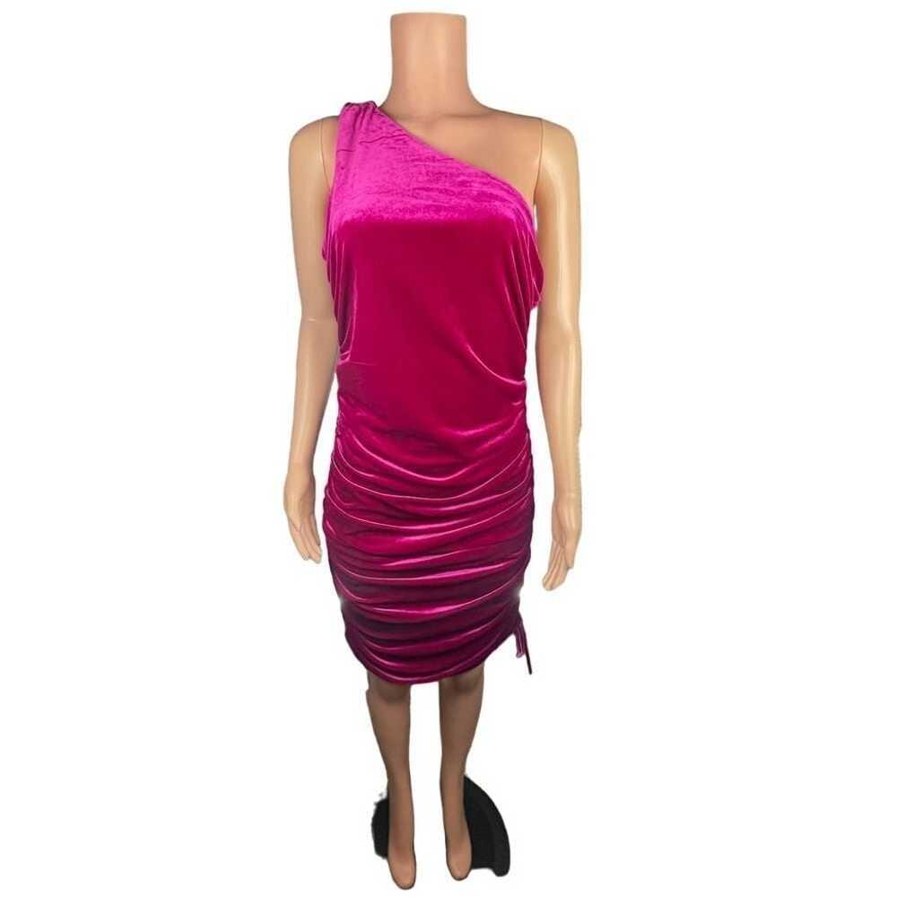 House of Harlow 1960 one shoulder ruched dress, s… - image 10