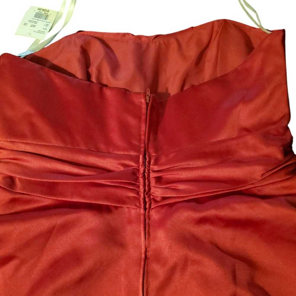 David Bridal Apple Red Short Dress - image 3