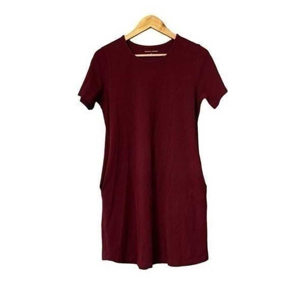 Universal Standard Halie T-Shirt Shift Dress Bric… - image 1