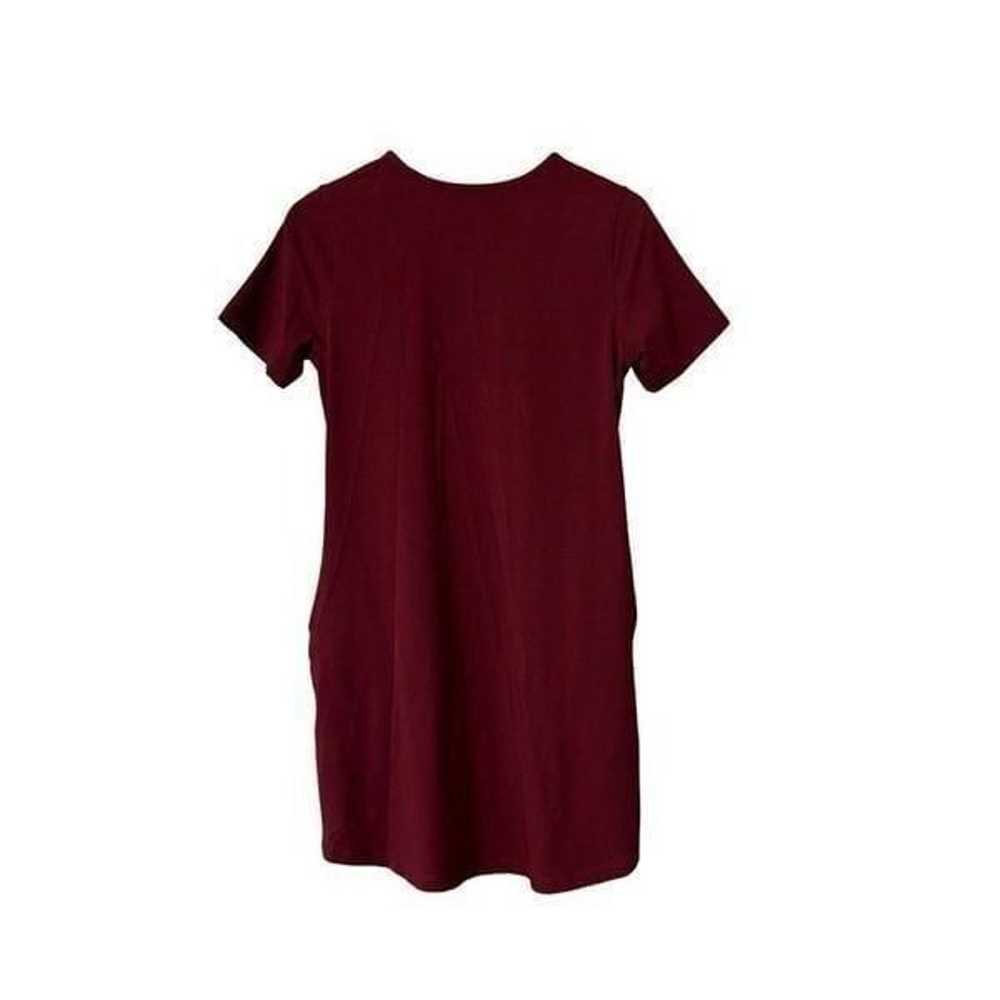 Universal Standard Halie T-Shirt Shift Dress Bric… - image 2