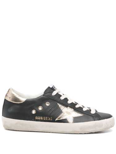 Golden Goose SUPER-STAR LEATHER SNEAKERS