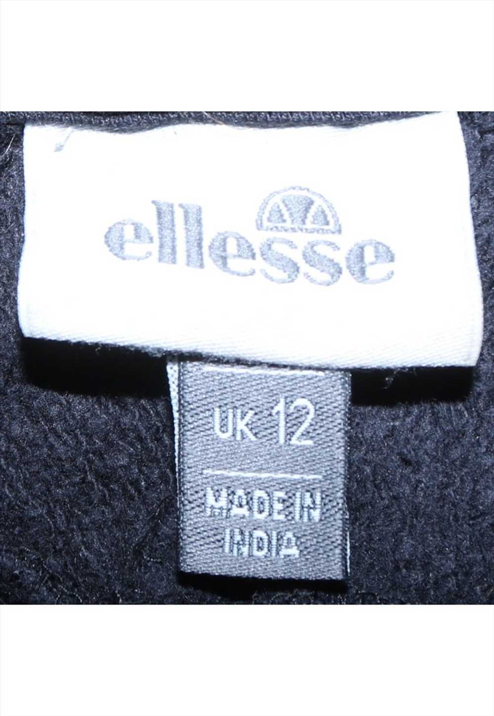 Vintage 90's Ellesse Hoodie Pullover Spellout Hea… - image 4