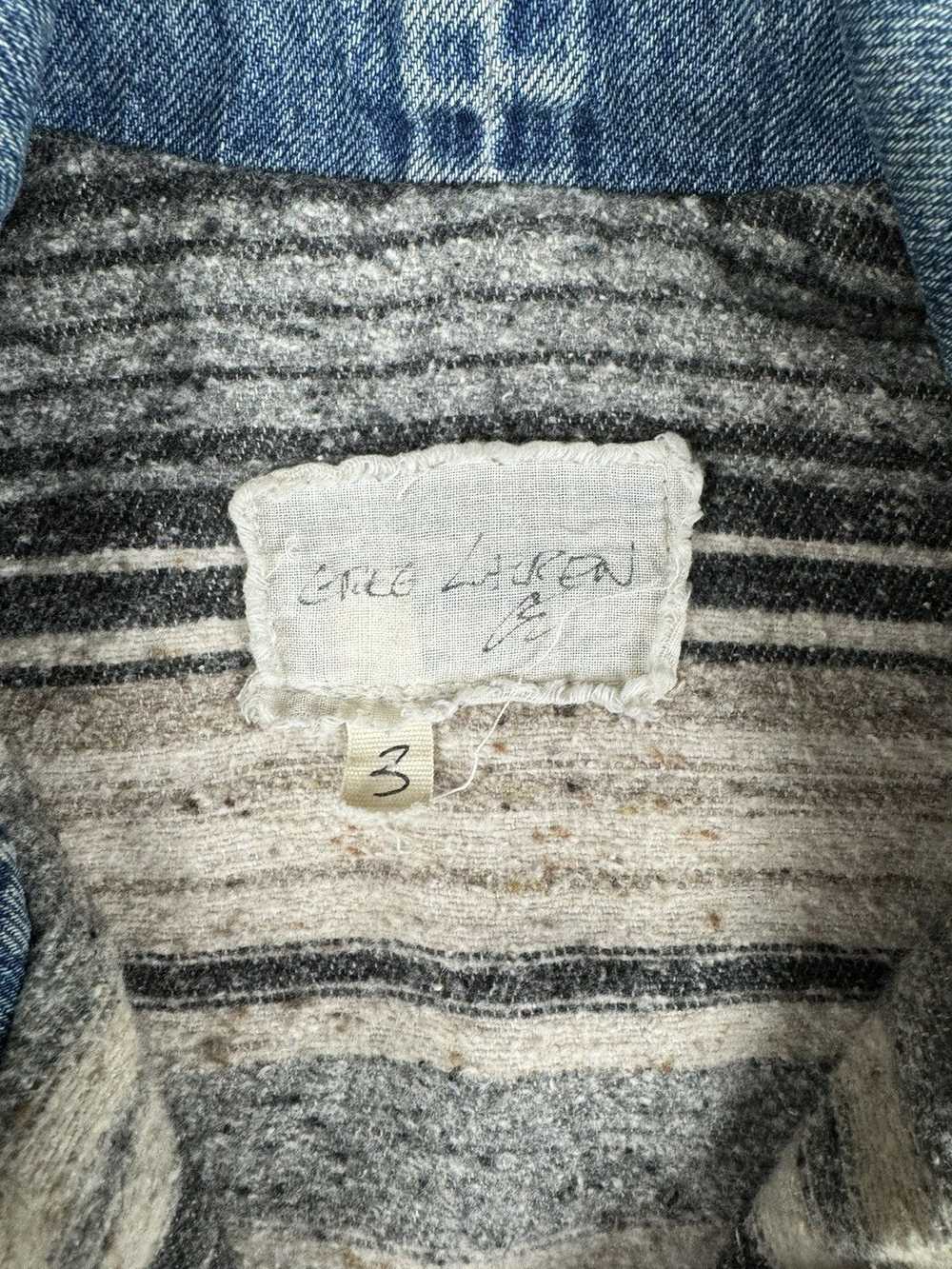 Greg Lauren Denim Sherpa High Tech Zip - image 4