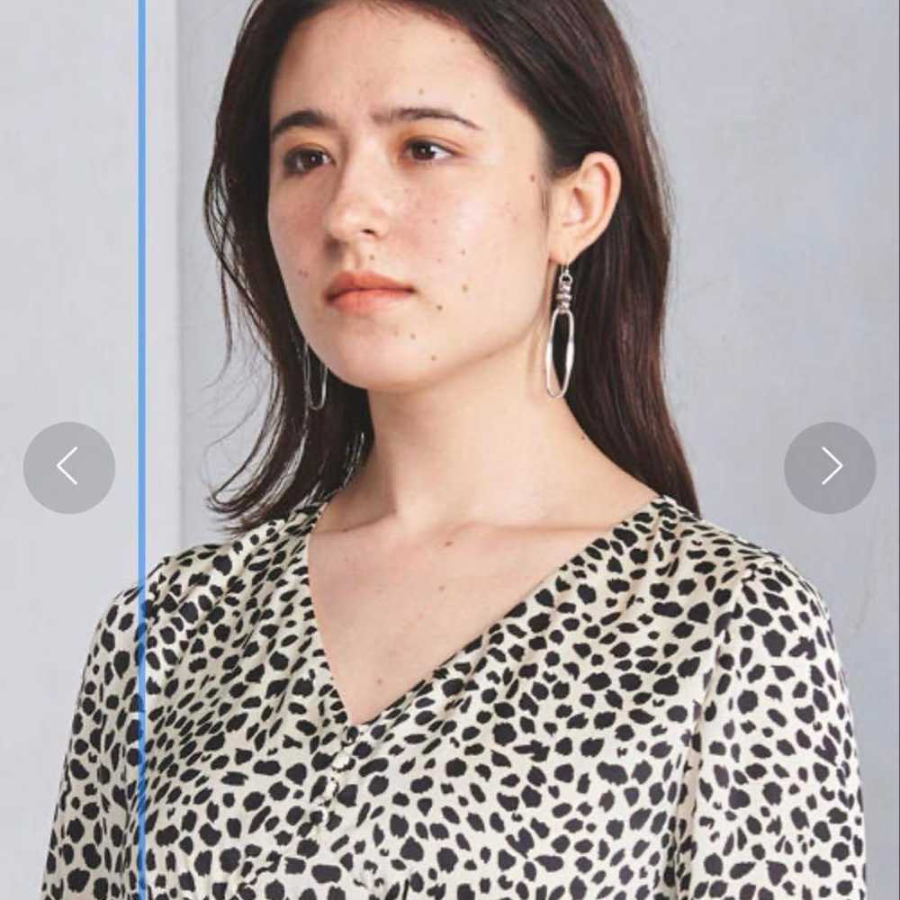 Leopard Print V-Neck Dress - image 6