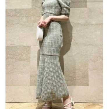 Snidel Tweed Knit Mermaid Dress - image 1