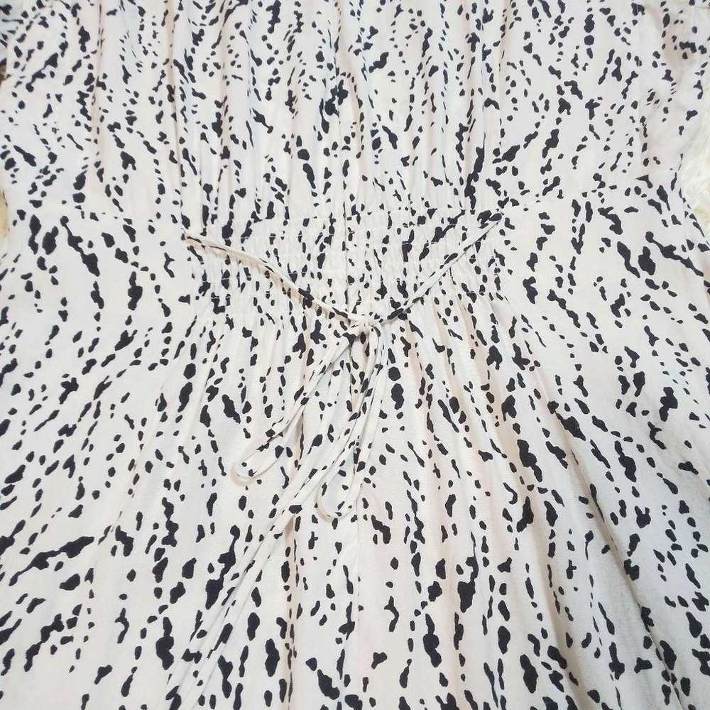 FLEYEIDY Volume Color Maxi Dress Leopard Print - image 7