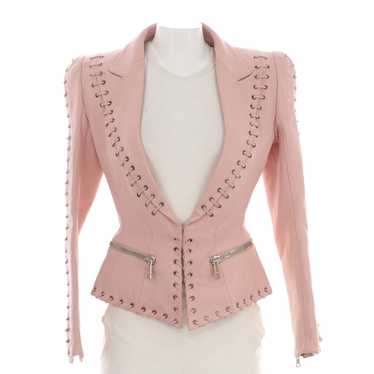 Womens balmain leather jacket - Gem