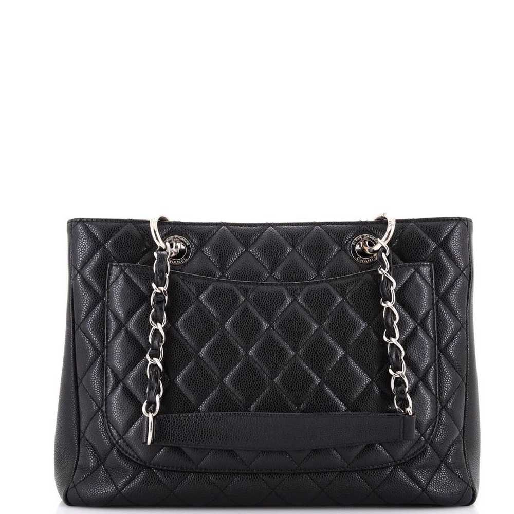 Chanel Classic Cc Shopping leather tote - image 4