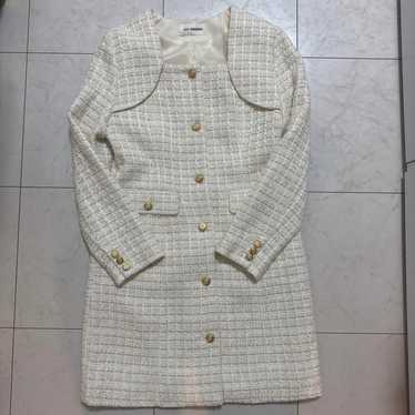 LILY BROWN White Tweed Dress - image 1