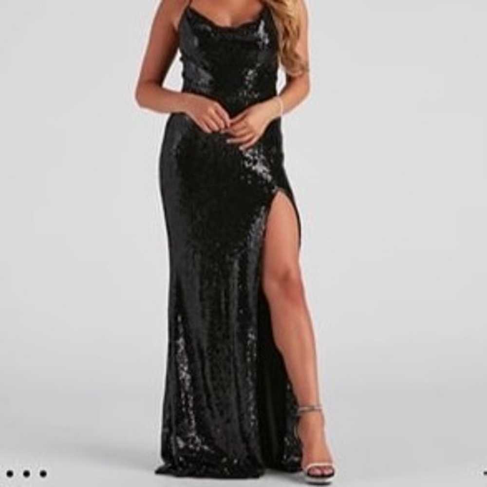 Long Sequence Dress - image 1