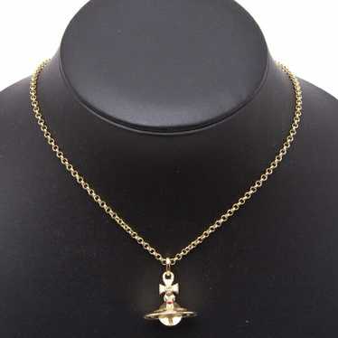 Vivienne Westwood Tiny Orb Necklace Gold Women'S … - image 1