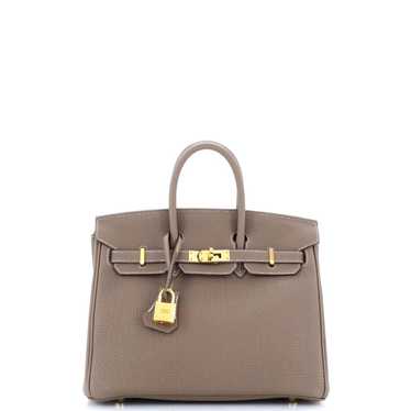 Hermès Birkin 25 leather tote - image 1