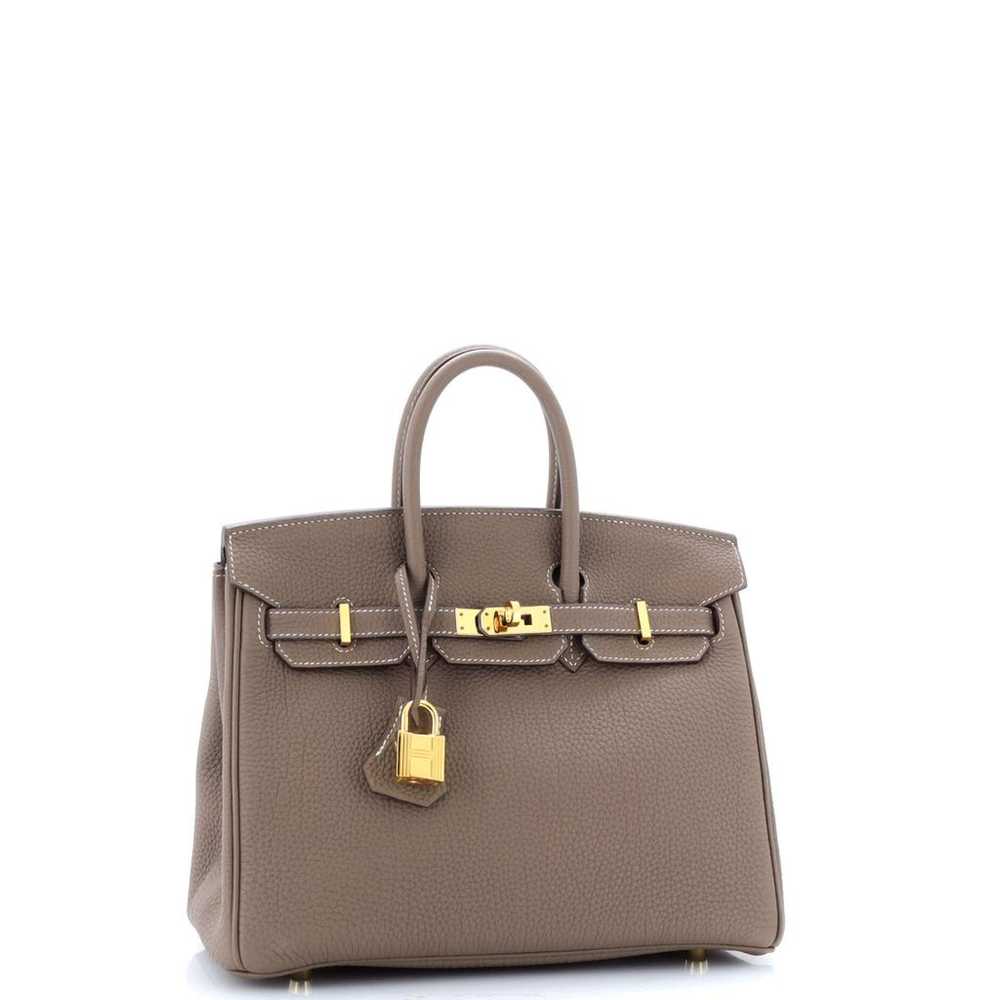 Hermès Birkin 25 leather tote - image 3