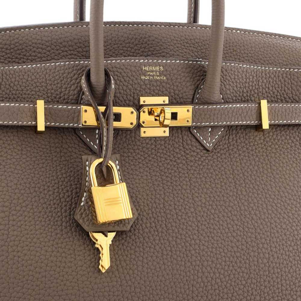 Hermès Birkin 25 leather tote - image 7