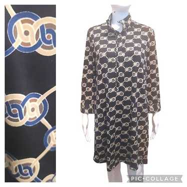 J. Mclaughlin Geometric Print Shift Dress