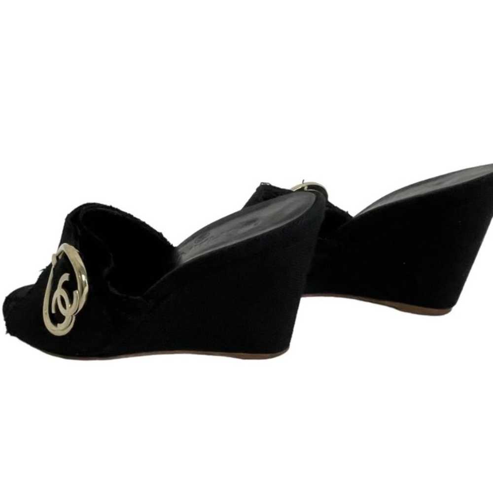 Chanel Cloth sandal - image 3