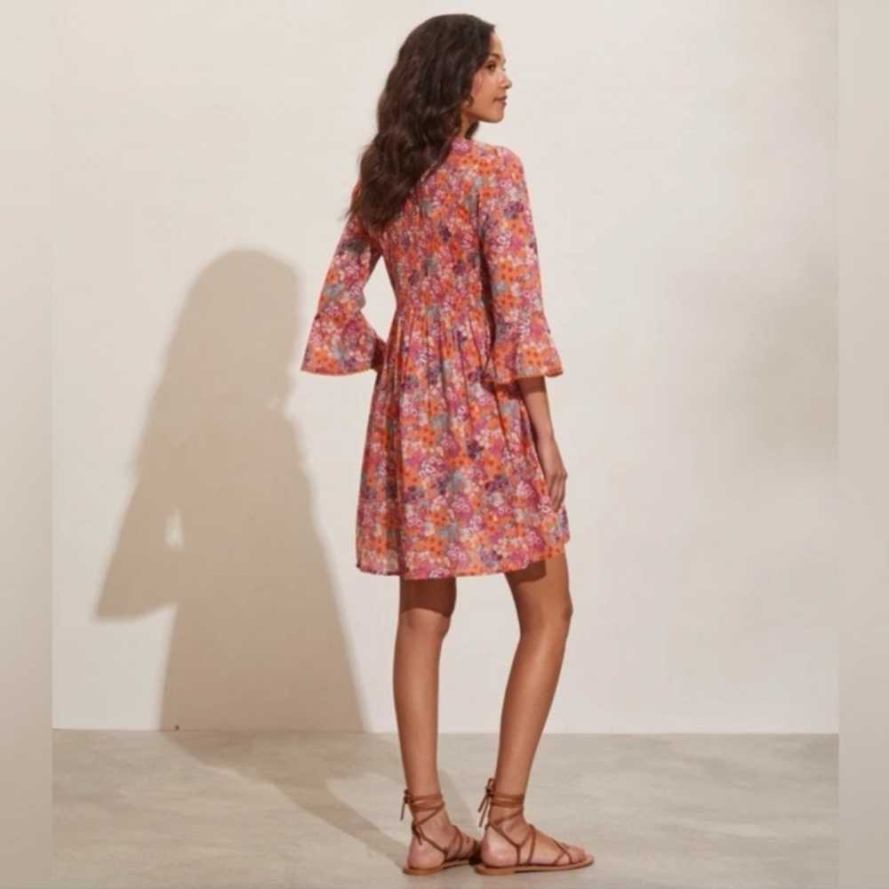 Odd Molly Anthropologie Reese Tunic Mini Dress Fl… - image 2