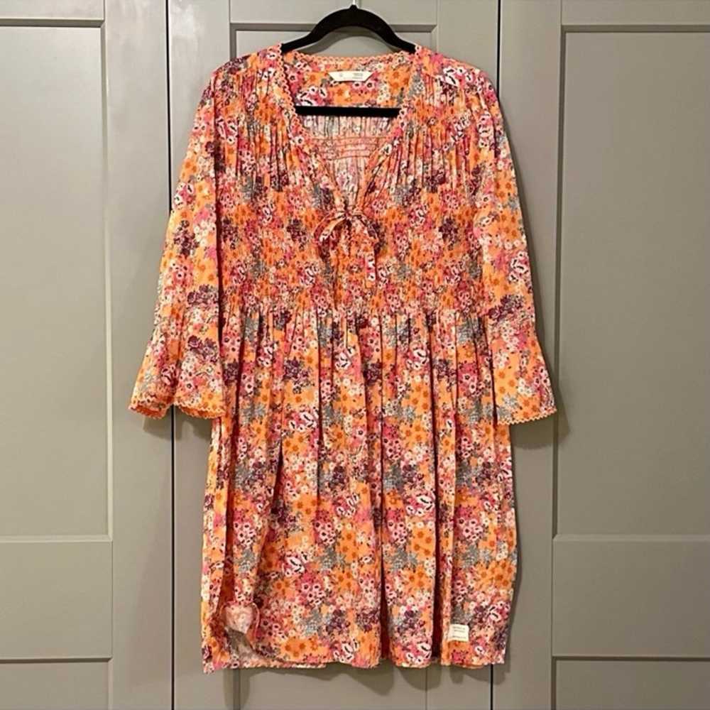 Odd Molly Anthropologie Reese Tunic Mini Dress Fl… - image 6