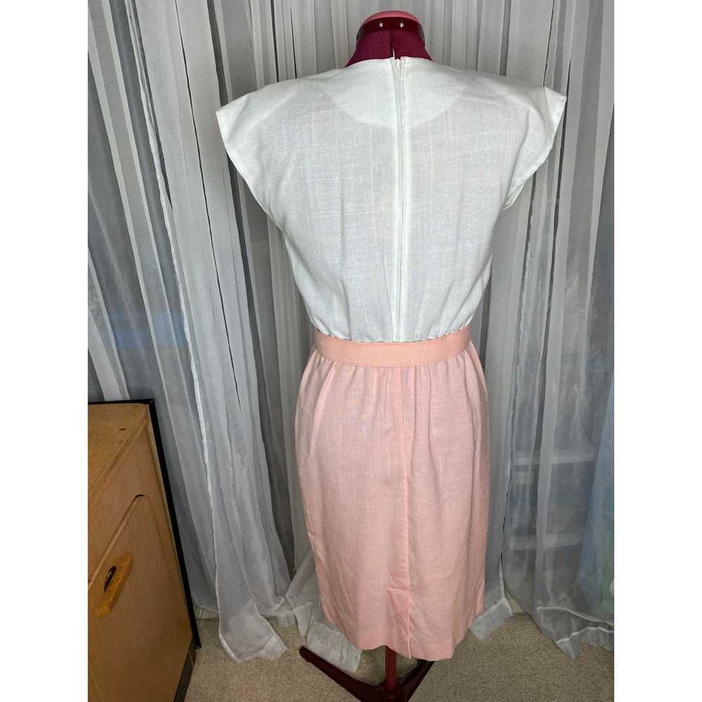 dress suit blazer pink vintage 1980s - image 7