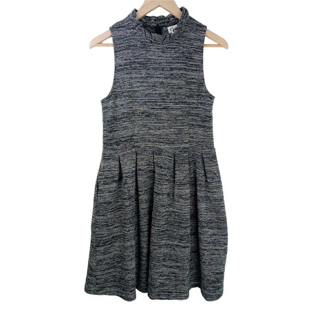 Ganni Anthropologie SZ L Pinnacle Textured Tweed … - image 2