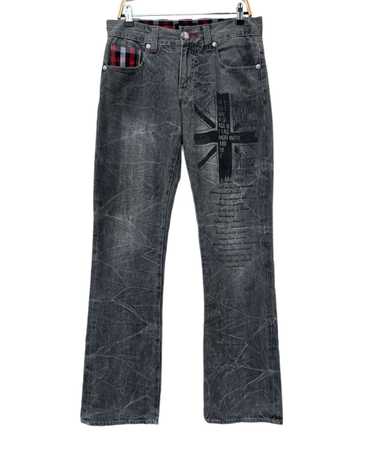 Japanese brand skull jeans - Gem