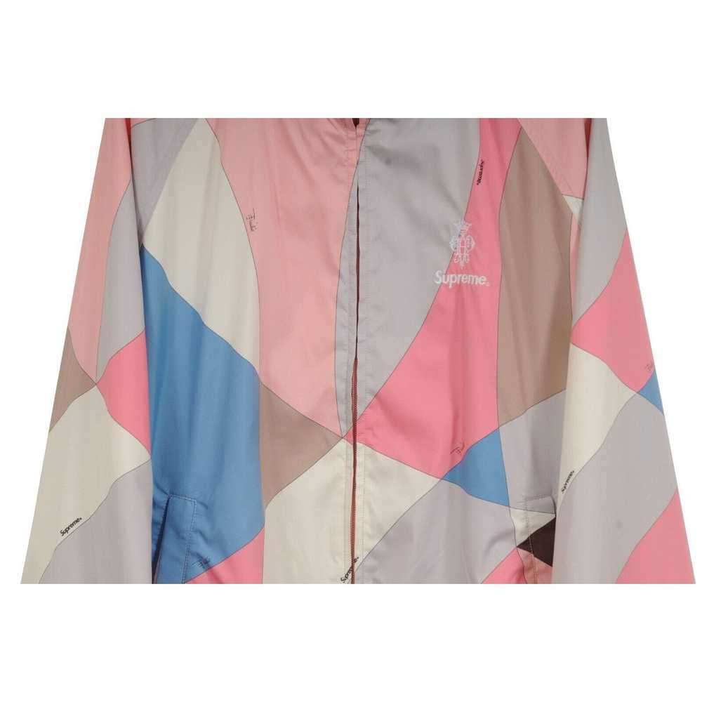 Supreme Emilio Pucci Pink Nylon Sport Hooded Jack… - image 3