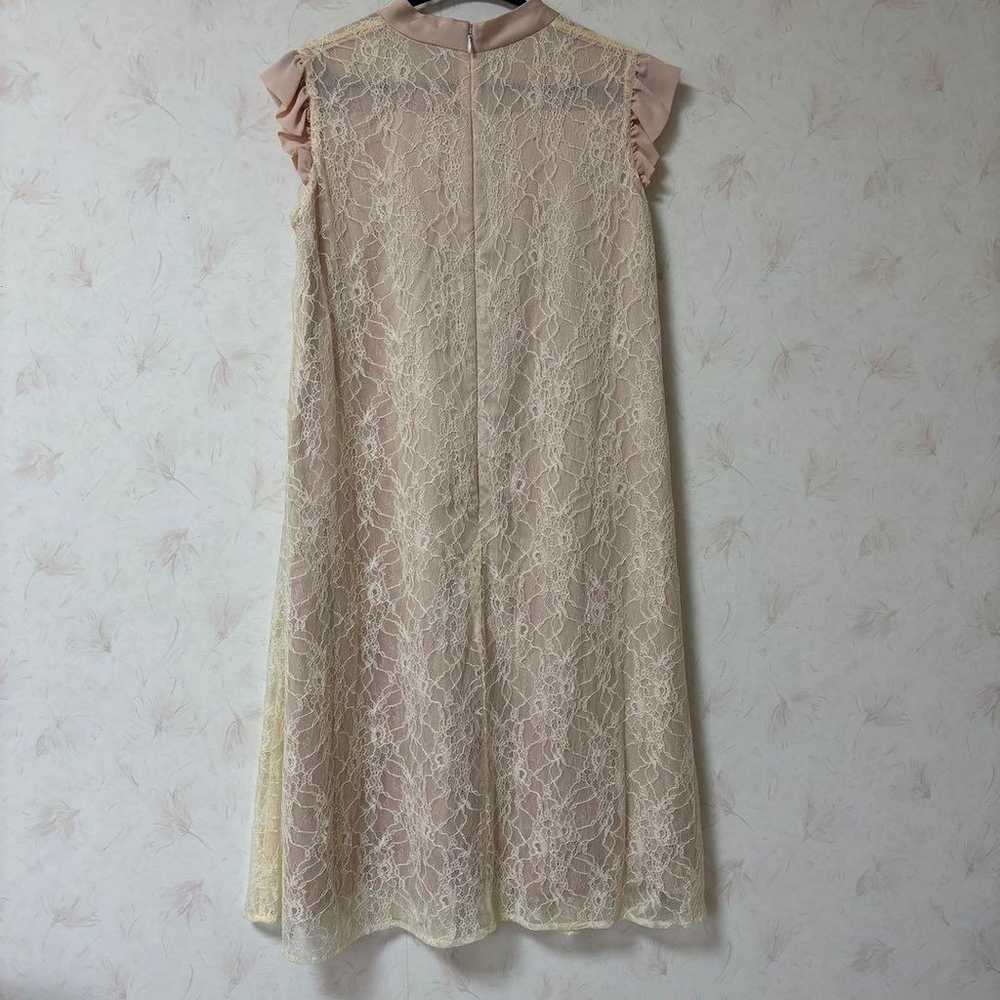 Overall Lace Sleeveless Dress - image 3