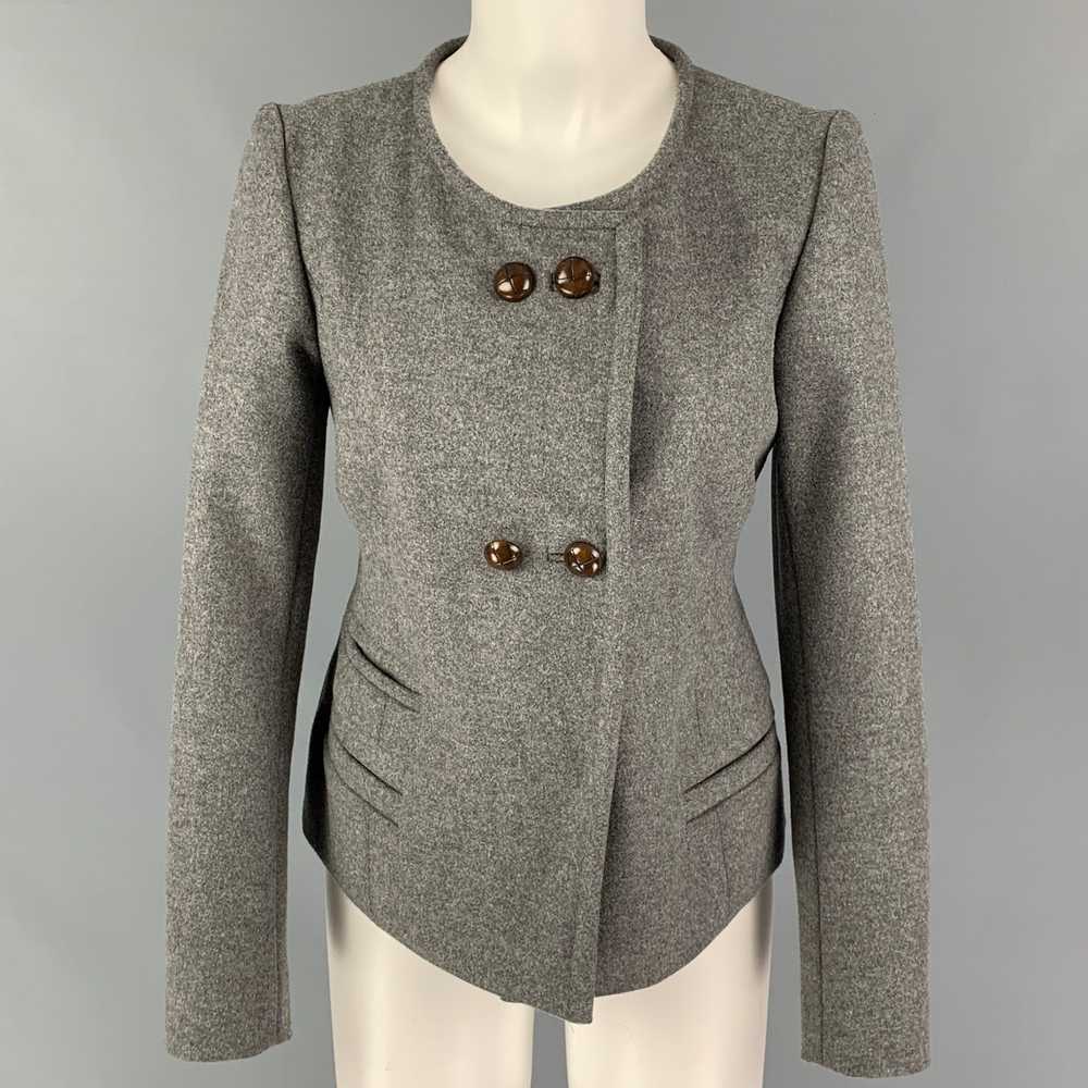 Isabel Marant Grey Wool Cashmere Heather Jacket - image 1