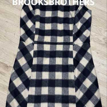 BROOKS BROTHERS Mohair Plaid Dress - image 1