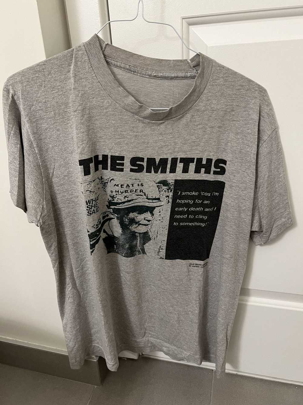 Vintage 90’s The Smiths “Meat is Murder” Tee - image 1