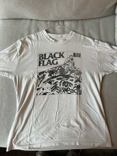 Vintage 90’s Black Flag “Six Pack” Tee