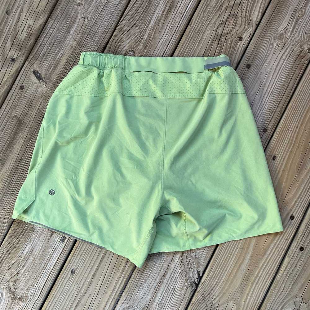 Lululemon Lululemon Men's Surge Lined Short Lime … - image 2