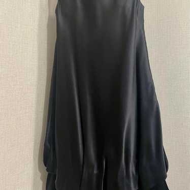 Vivemont Sleeveless Dress Black 100% Silk