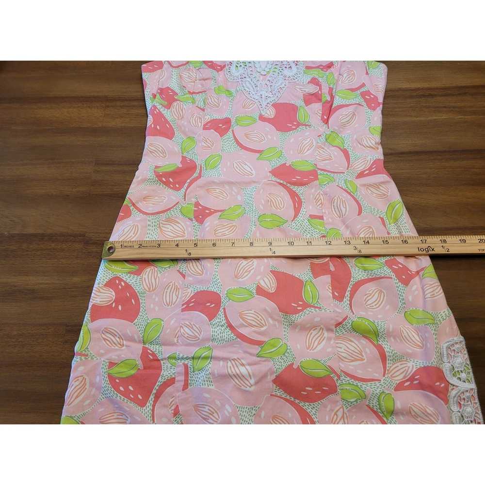 VTG Lilly Pulitzer Mango Mama Shift Dress size 4 … - image 10