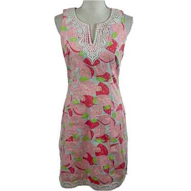 VTG Lilly Pulitzer Mango Mama Shift Dress size 4 … - image 1