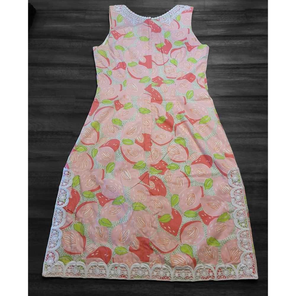 VTG Lilly Pulitzer Mango Mama Shift Dress size 4 … - image 3