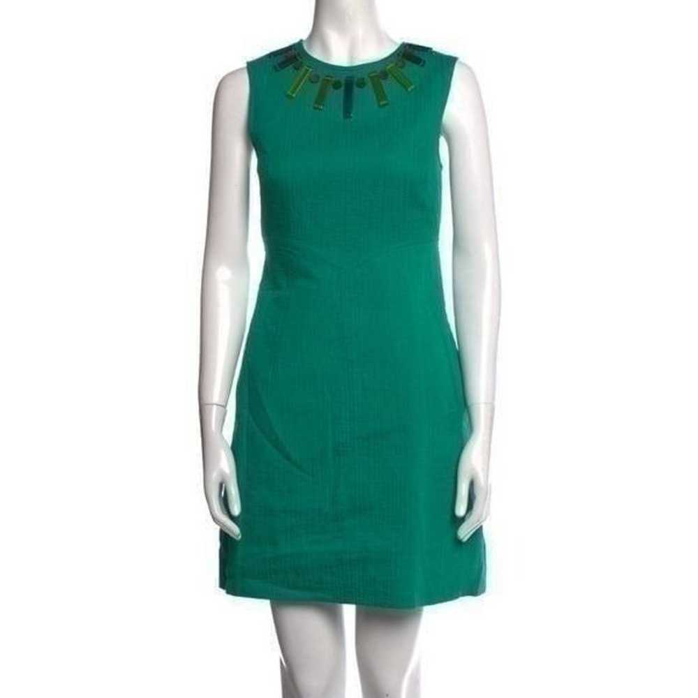 Vintage Milly of New York Green Beaded Sleeveless… - image 9